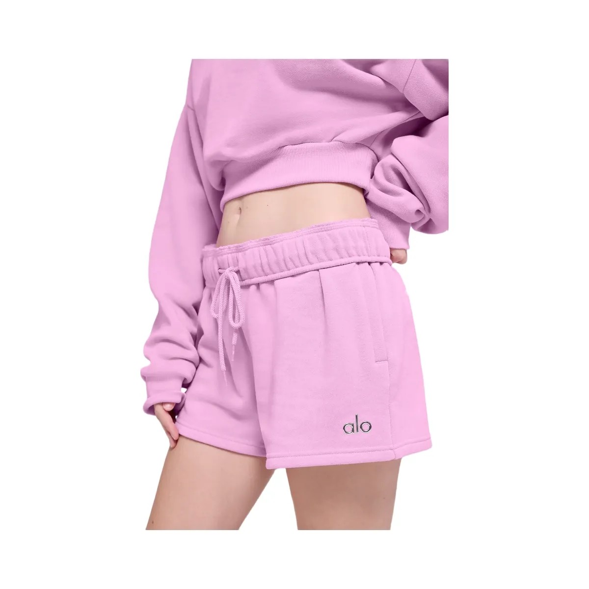 Alo Women's Accolade Short - Candy Heart Pink - HypeFly India View 3