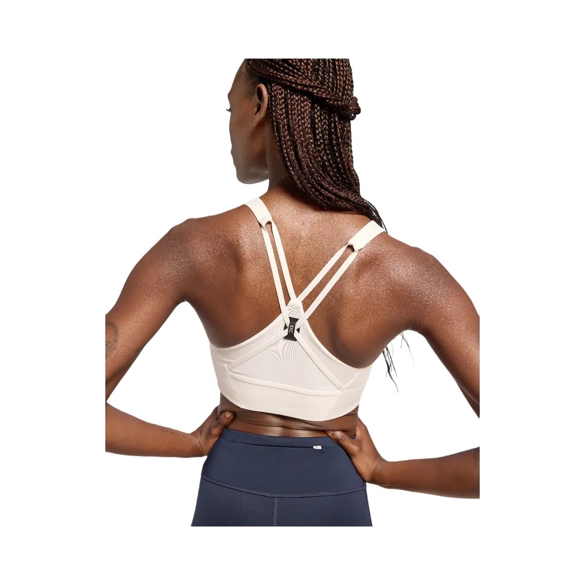 On Active Bra Longline Undyed-White  - HypeFly India View 3