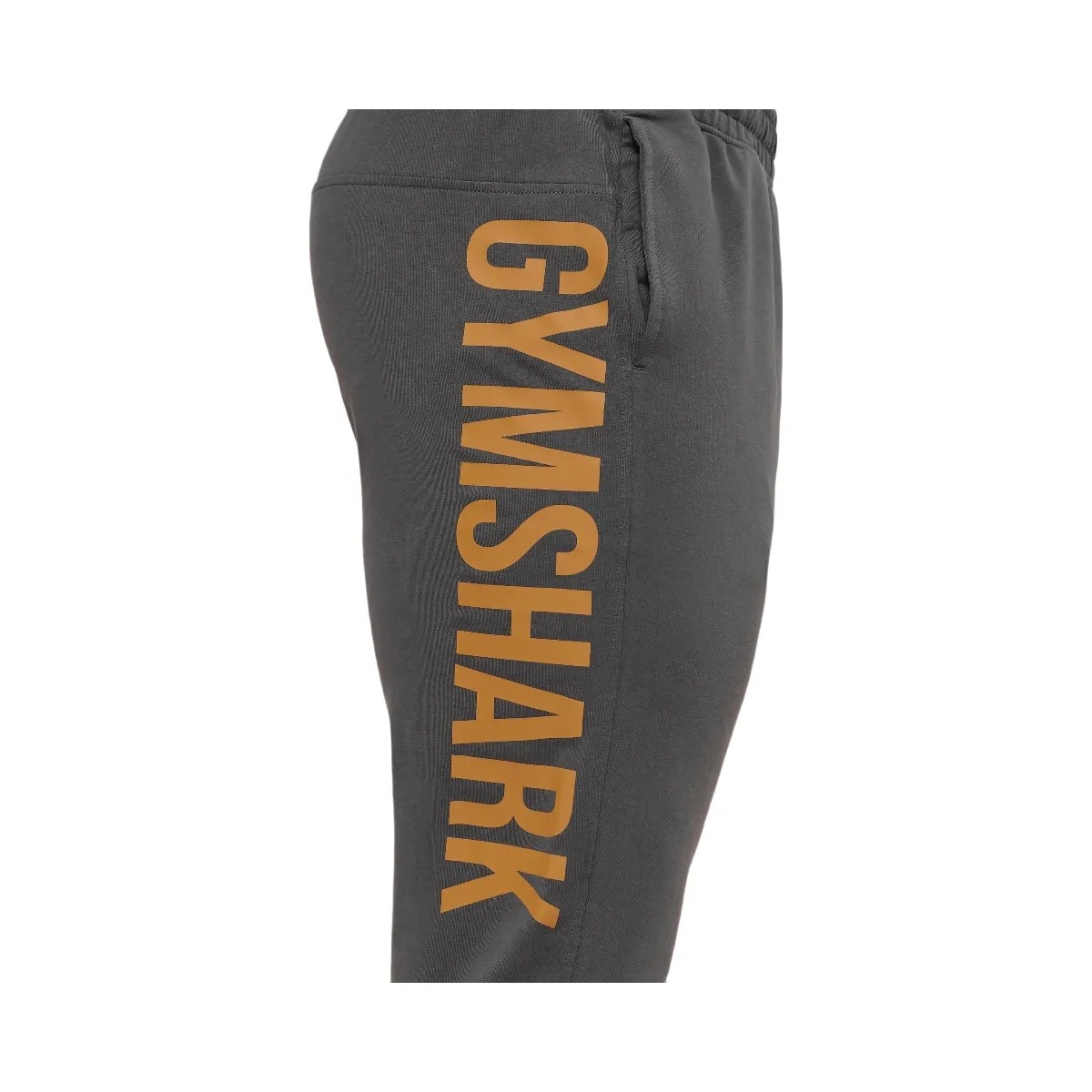 Gymshark Prime Joggers - Onyx Grey/Antique Gold - HypeFly India View 4