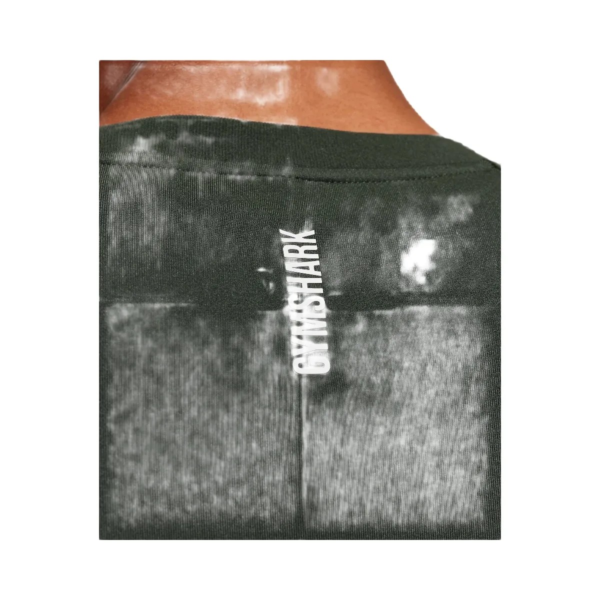 Gymshark Shadow Seamless Long Sleeve T-Shirt - Trail Green - HypeFly India View 4