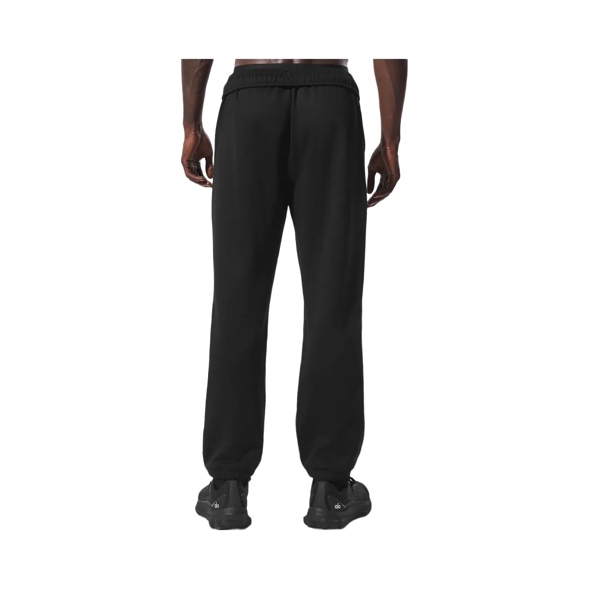 Alo Men's Accolade Sweatpant - Black - HypeFly India View 3