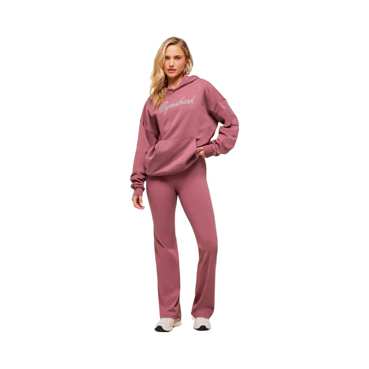Gymshark All Seasons Graphic Hoodie - Reset Pink - HypeFly India View 3