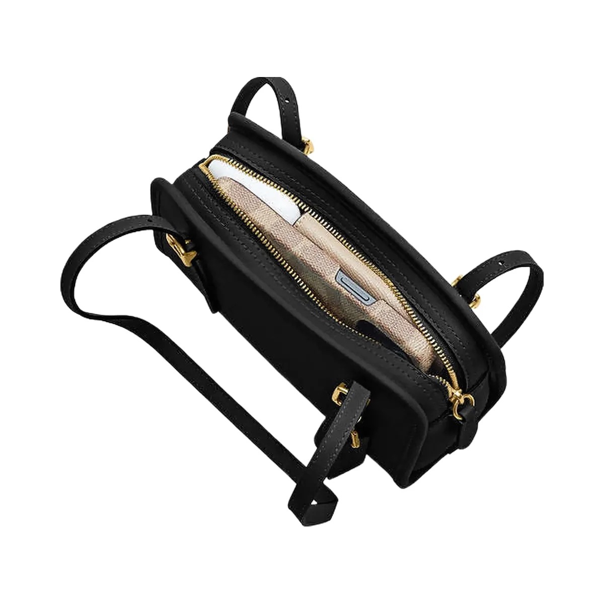 Coach Swing Zip Bag 20 Brass-Black - HypeFly India View 3