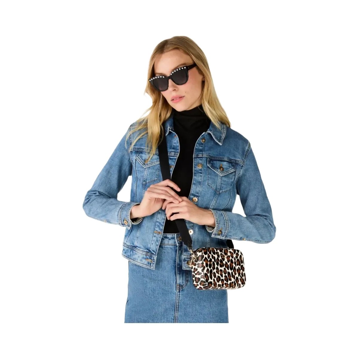 Kate Spade Madison Spotted Leopard Mini Camera Bag Cream Multi - HypeFly India View 2