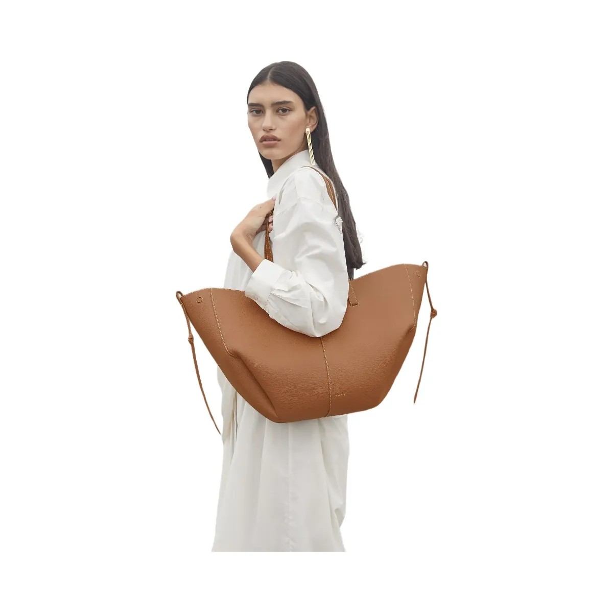 Polene Cyme Textured Camel - HypeFly India View 5