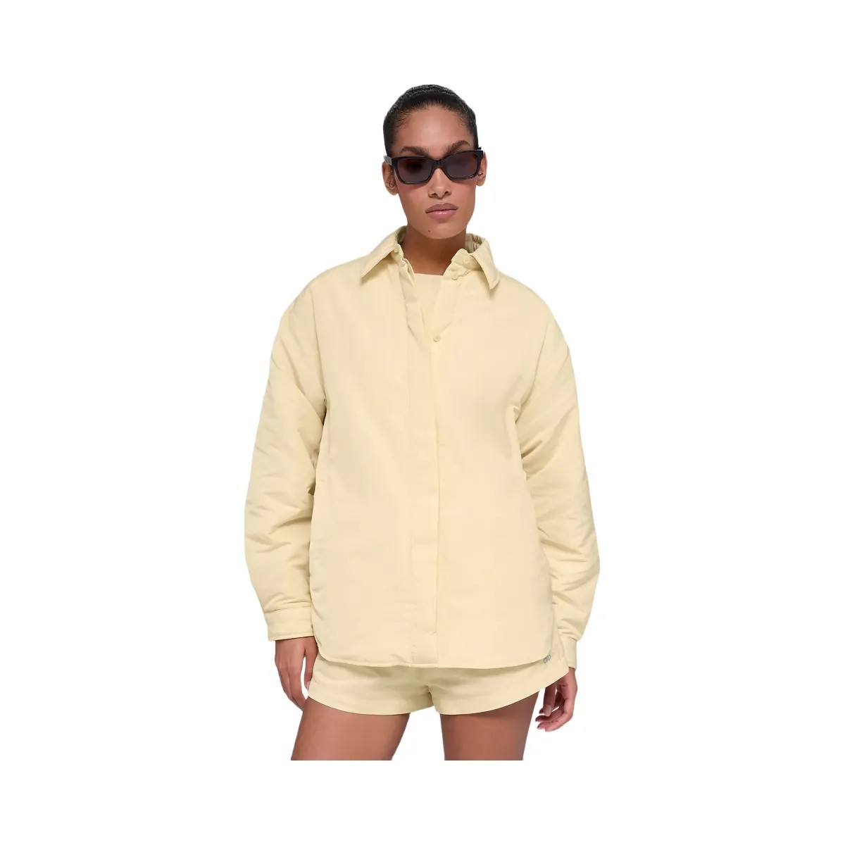 Alo Women's Socialite Shacket - Candlelight Yellow - HypeFly India View 1