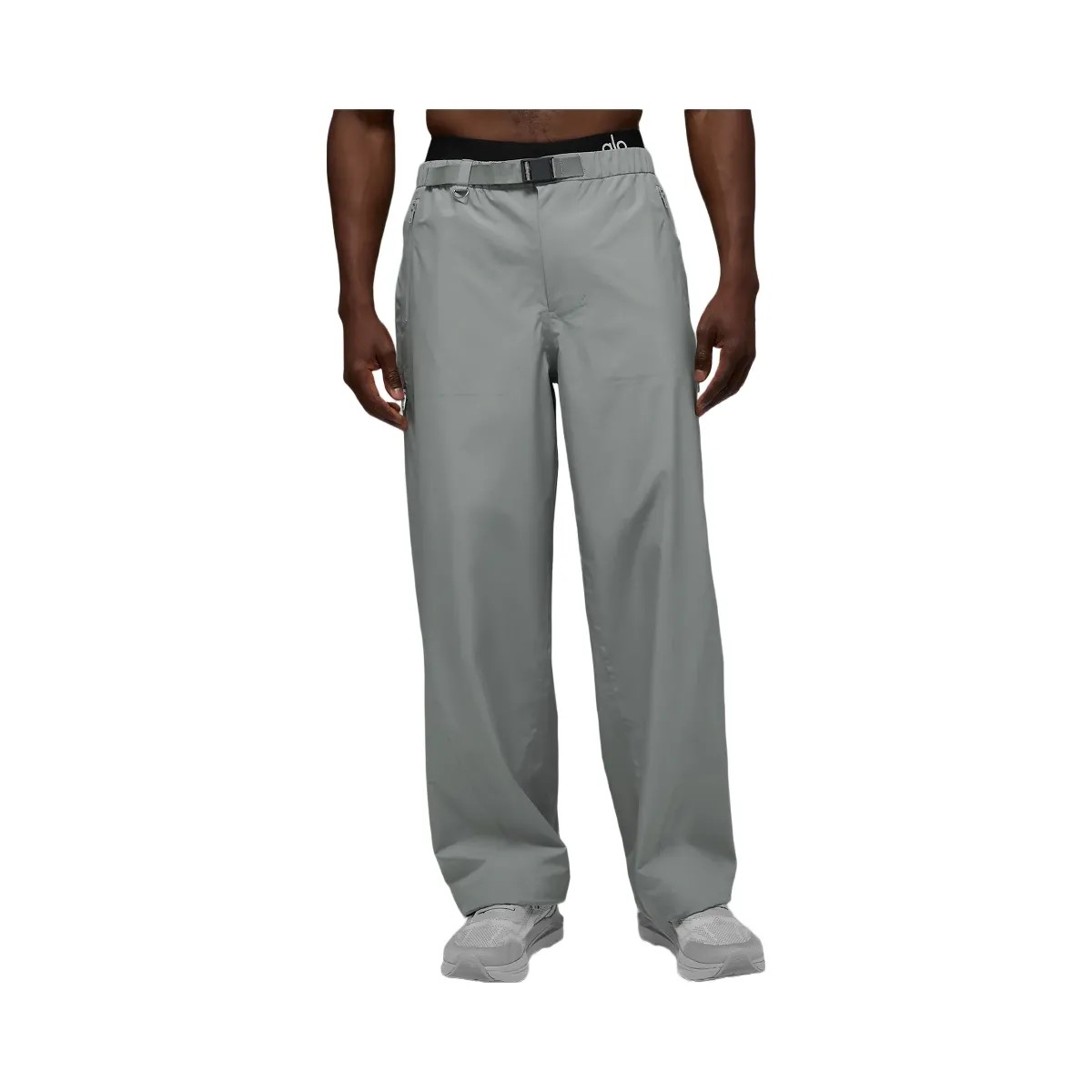 Alo Men's Alpha Shell Pant - Lunar Grey - HypeFly India View 3