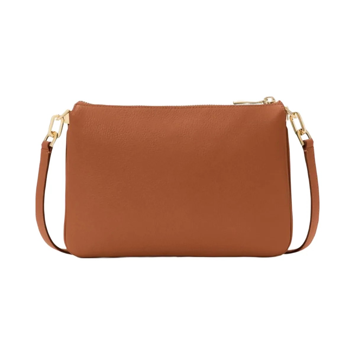 Kate Spade Kayla Small Triple Compartment Crossbody Warm Gingerbread - HypeFly India View 5