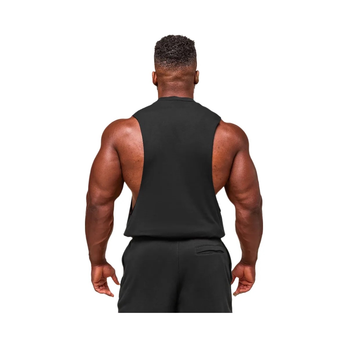 Gymshark Critical Drop Arm Tank - Black - HypeFly India View 3