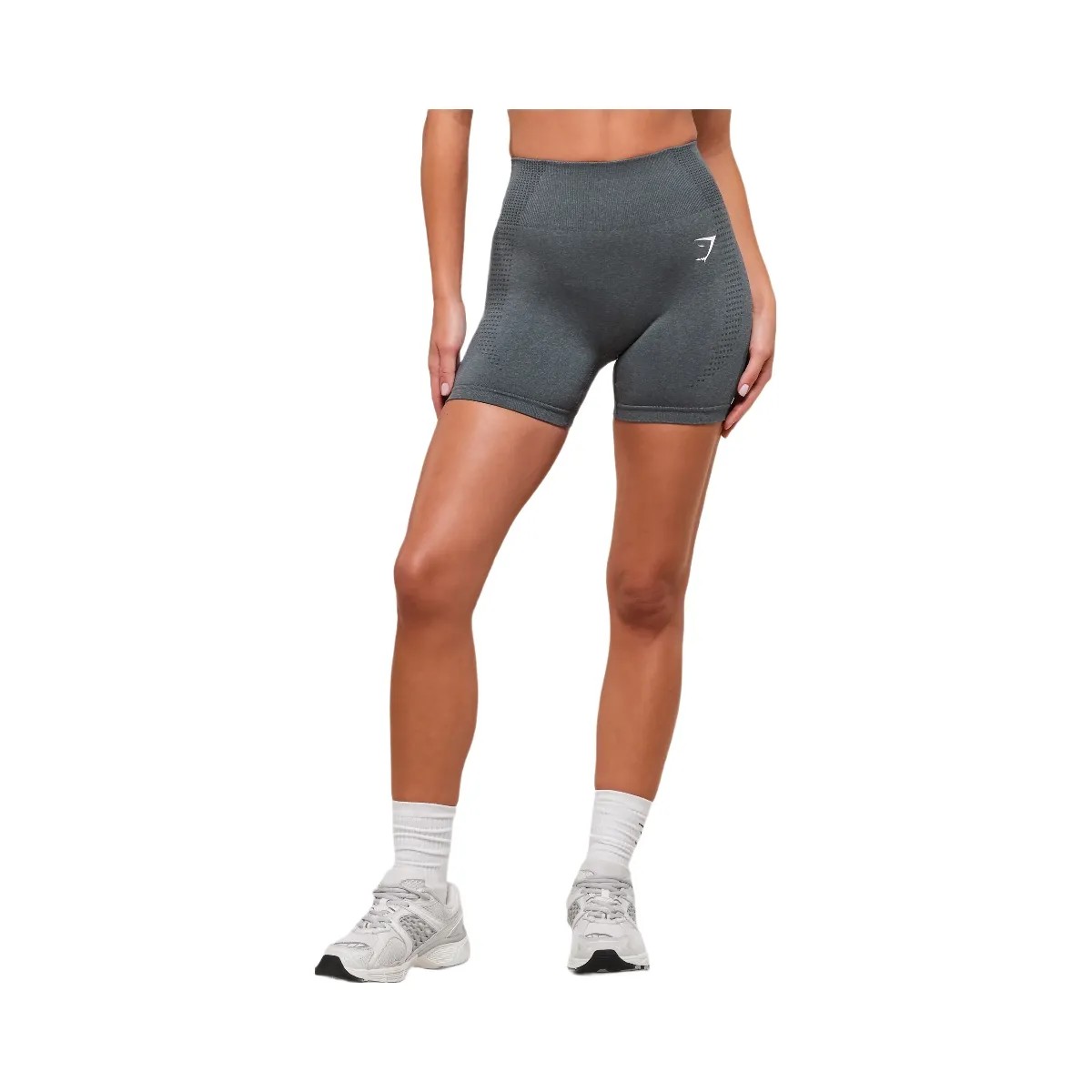 Gymshark Vital Soft Short - Strong Grey/Marl - HypeFly India View 5