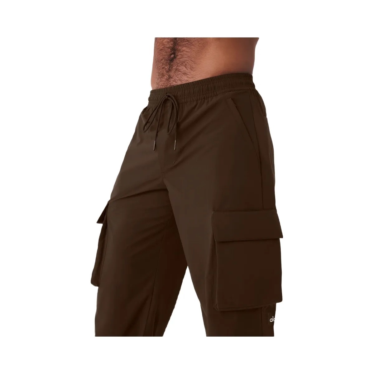 Alo Men's Voyage Utility Cargo Pant - Espresso - HypeFly India View 3