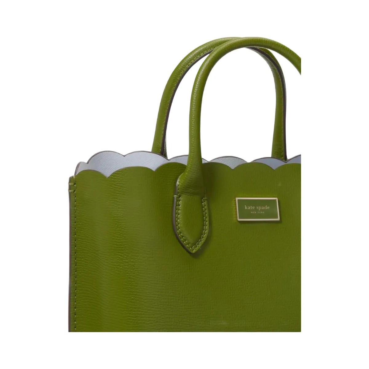 Kate Spade Suite Scalloped Crossbody Tote Jungle Vine - HypeFly India View 6