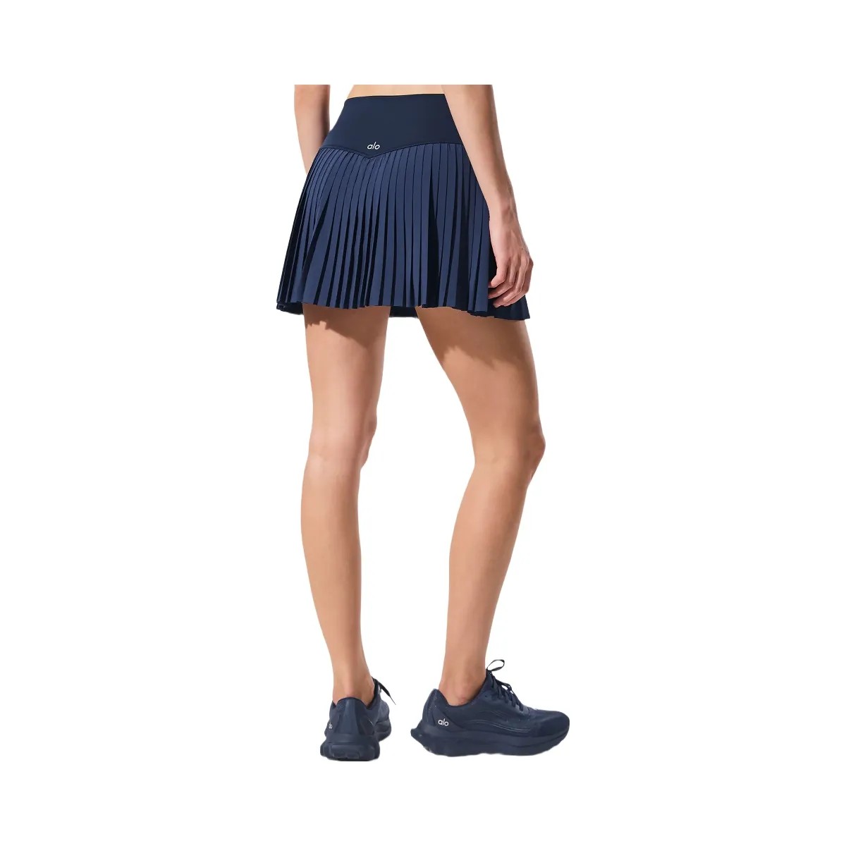 Alo Women's Grand Slam Tennis Skirt - Navy - HypeFly India View 4