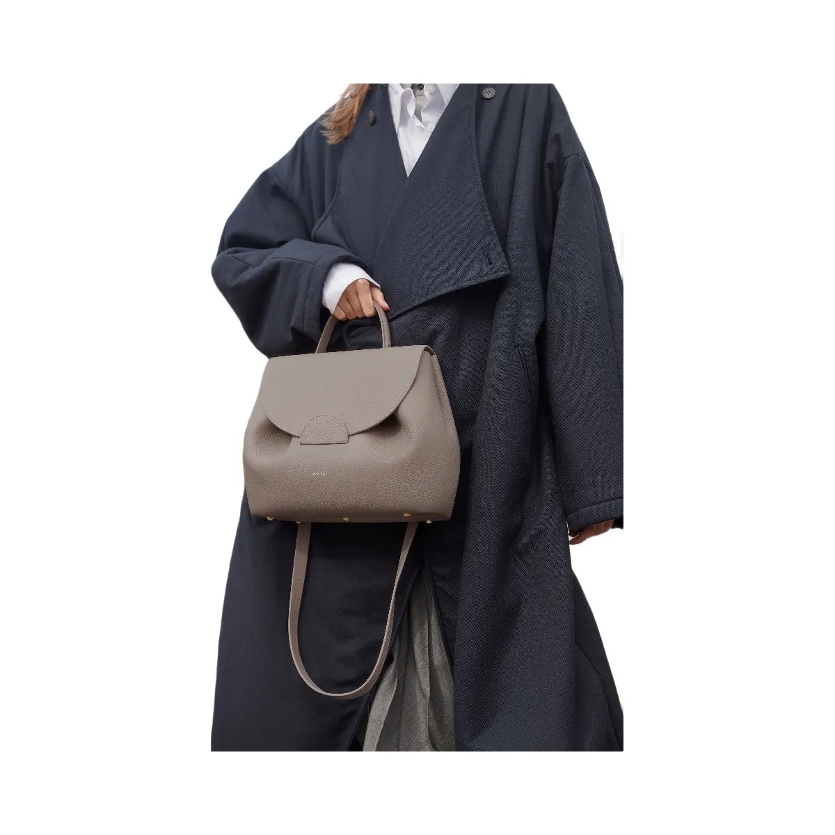 Polene Numero Un Textured Grey - HypeFly India View 4