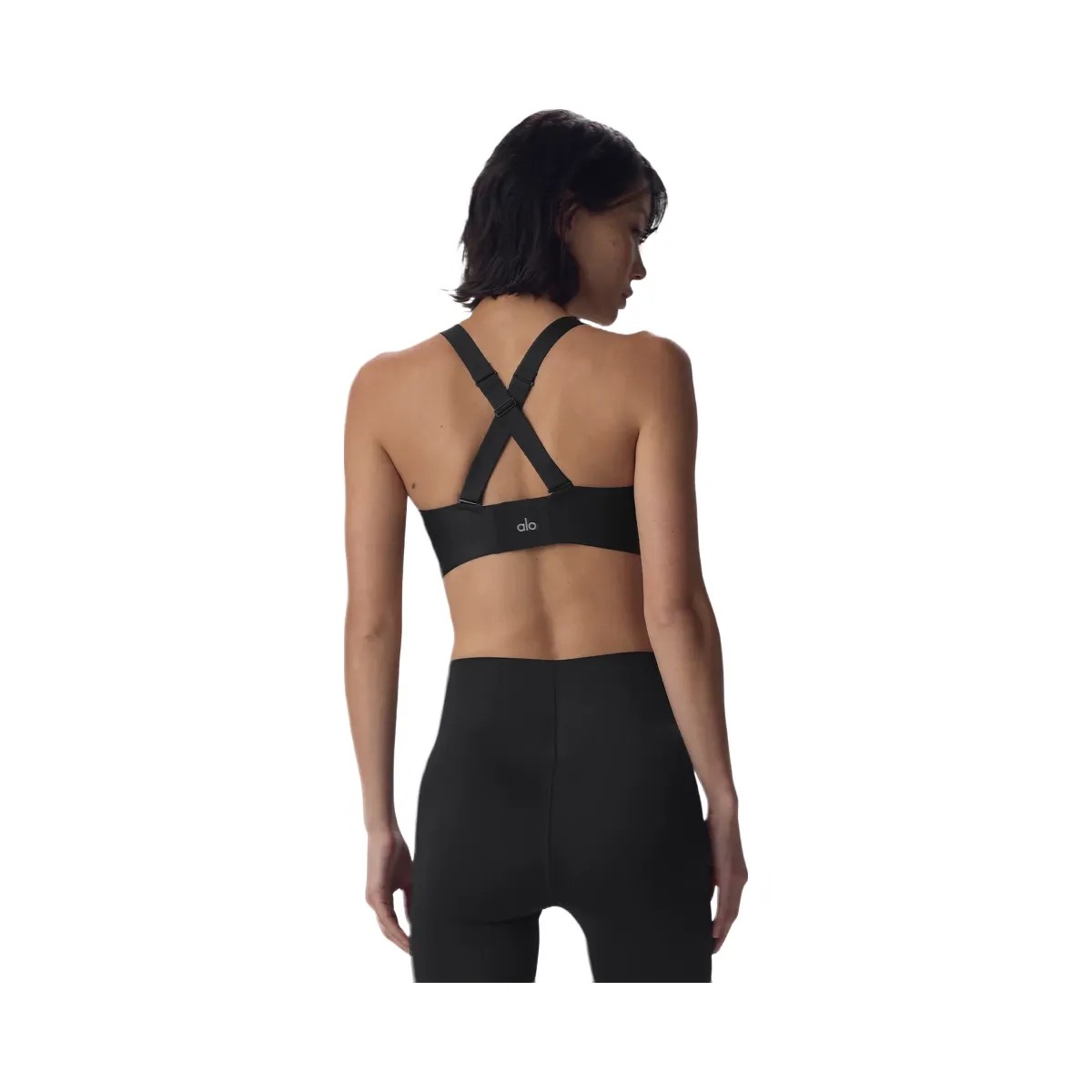 Alo Women's Airlift Strength Bra - Black - HypeFly India View 2
