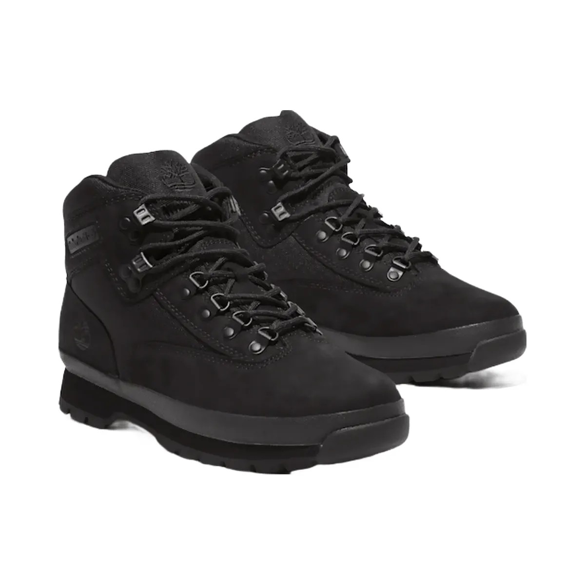 Timberland Euro Hiker Boot Black Nubuck Men'S - HypeFly India View 1