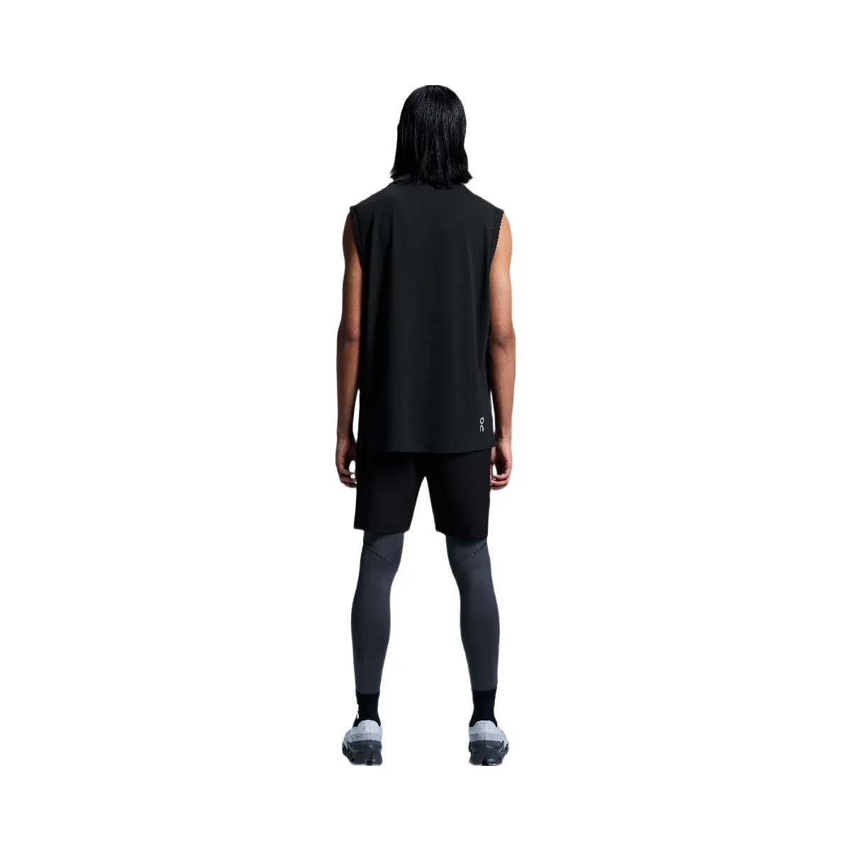 On Train Tank Black - HypeFly India View 4