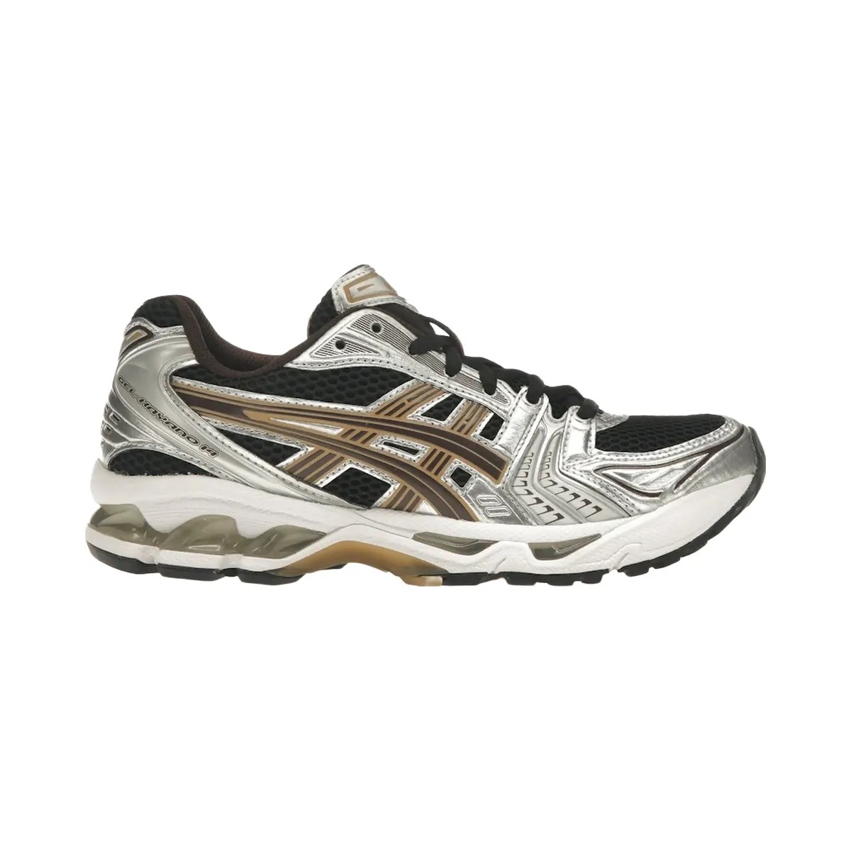 Asics Gel-Kayano 14 Black Coffee Silver - HypeFly India View 1