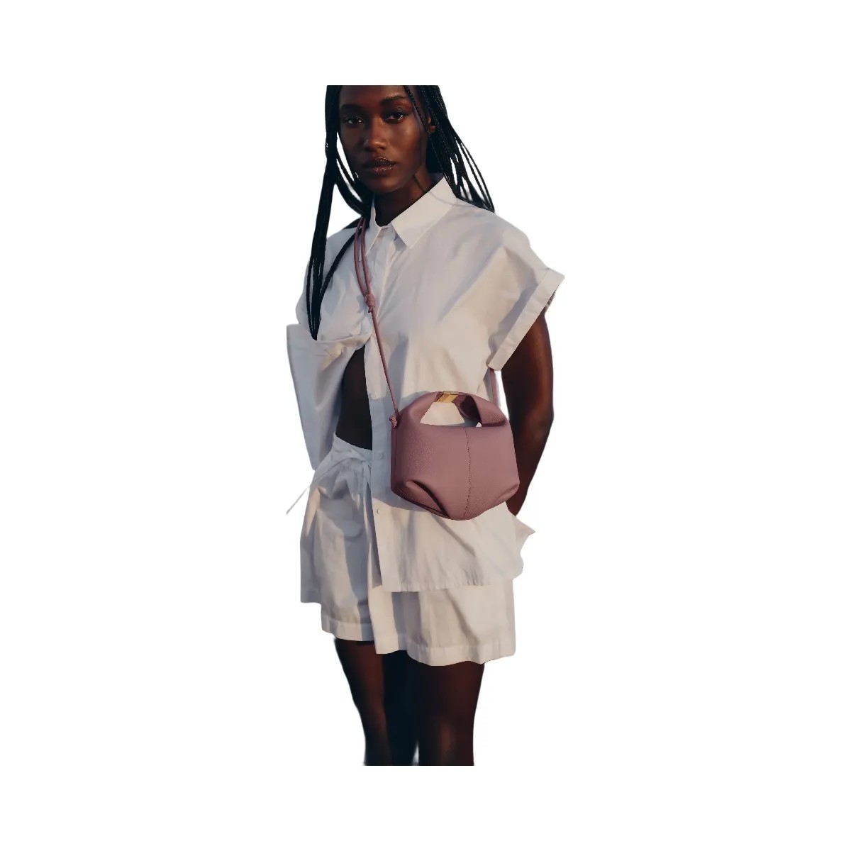 Polene Beri Textured Lilac - HypeFly India View 4
