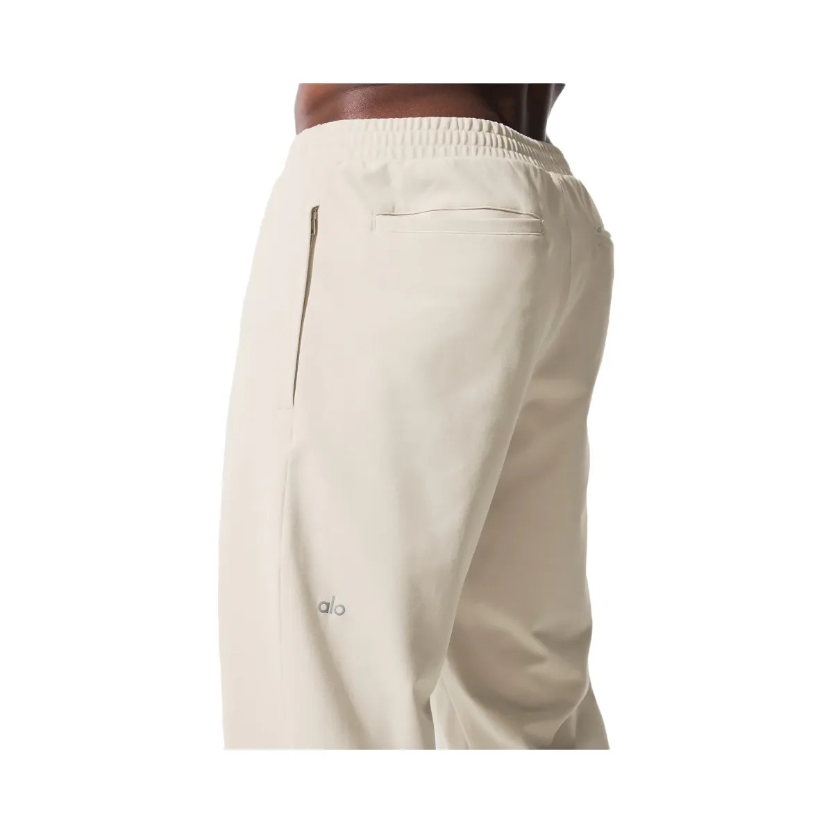 Alo Men's Conquer Max Performance Jogger - Bone - HypeFly India View 5