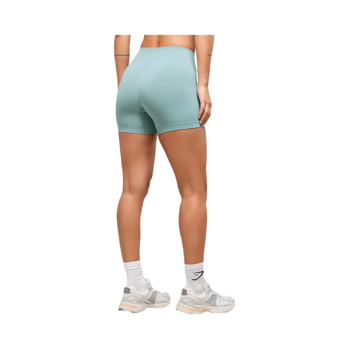 Gymshark Soft Sculpt Shorts - Rest Blue - HypeFly India View 2