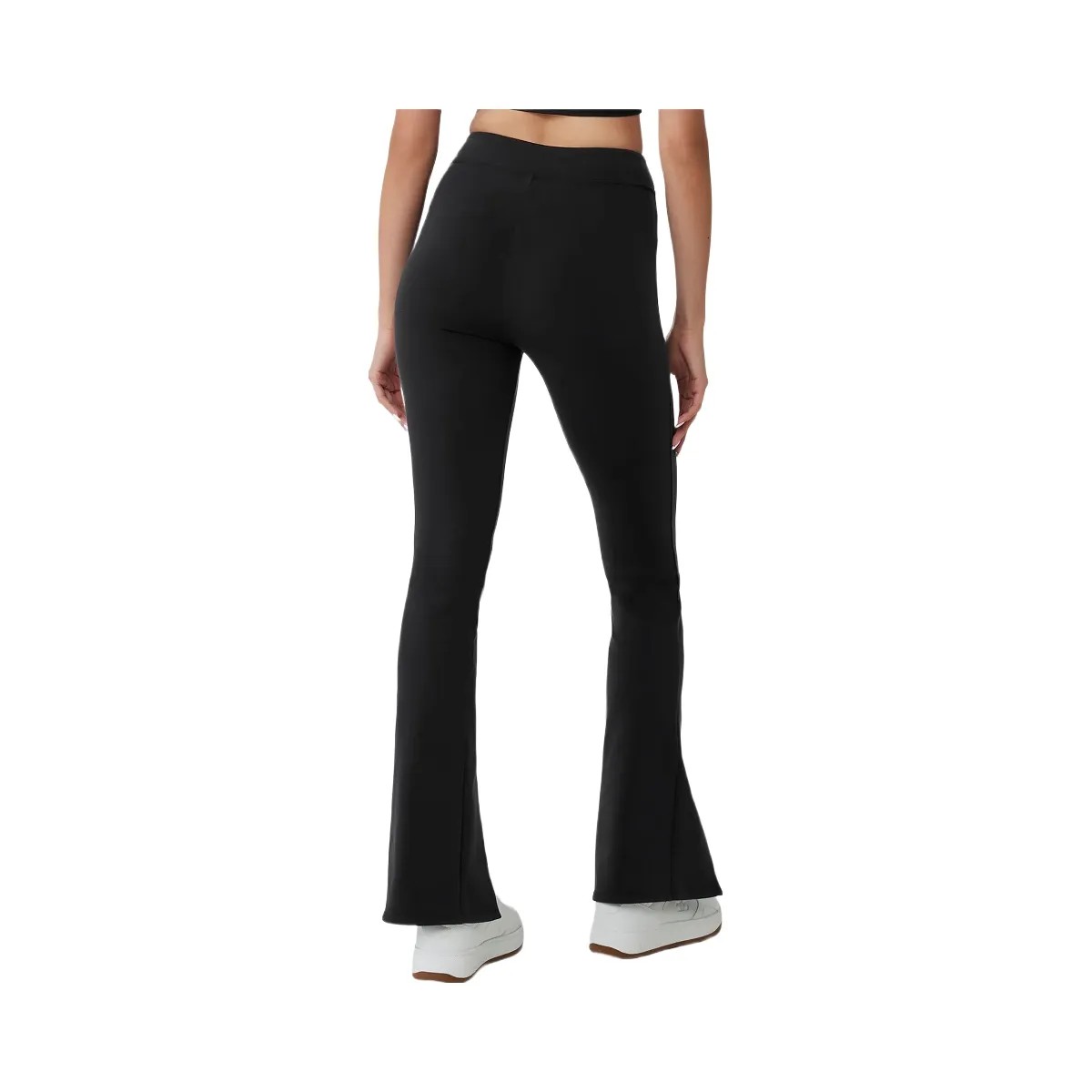 Alo Women's Airbrush High-Waist Flutter Legging - Black - HypeFly India View 3