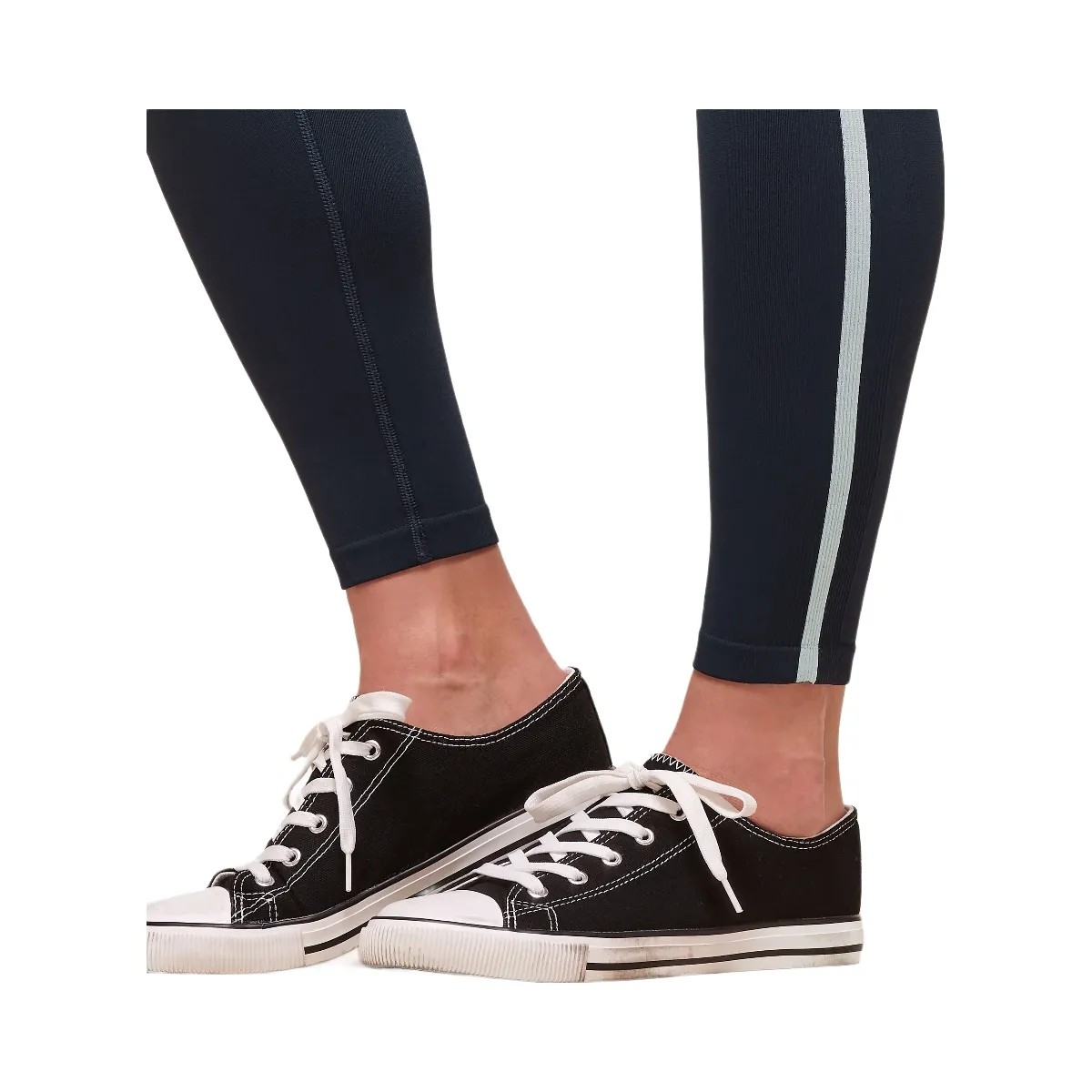 Gymshark Lift Campus Seamless Leggings - Heavy Blue - HypeFly India View 6