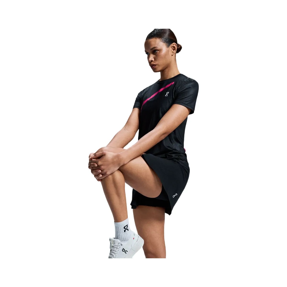 On Court Skirt Black  - HypeFly India View 2
