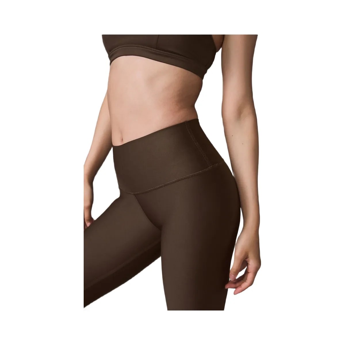 Alo Women's High-Waist Airlift Legging - Espresso - HypeFly India View 3