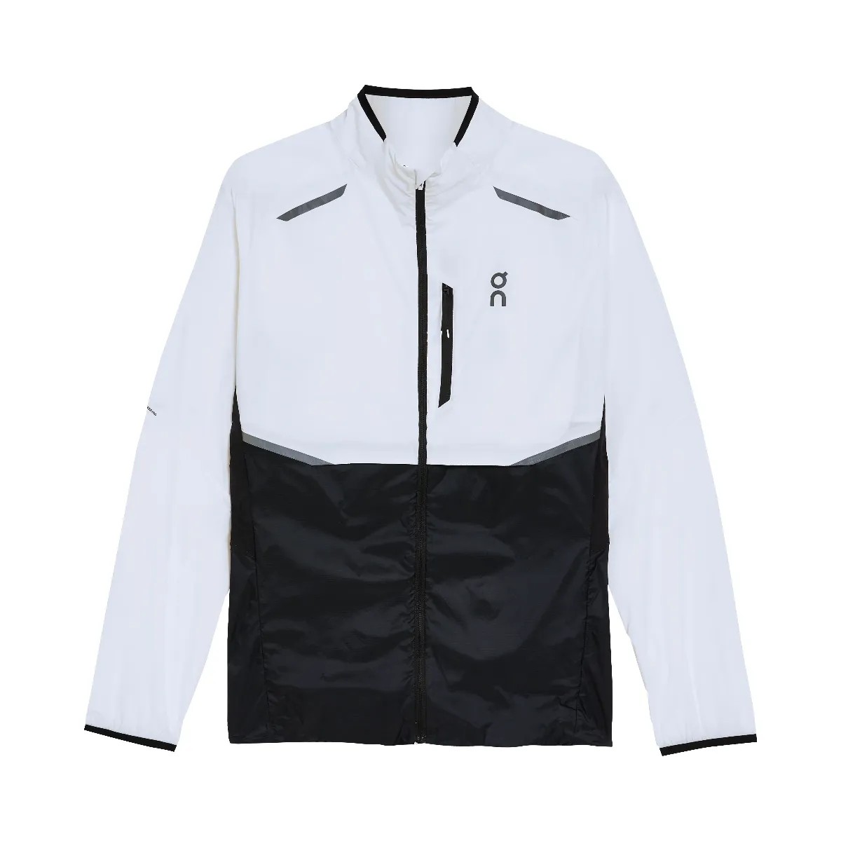 On Weather Jacket White | Black - HypeFly India View 1