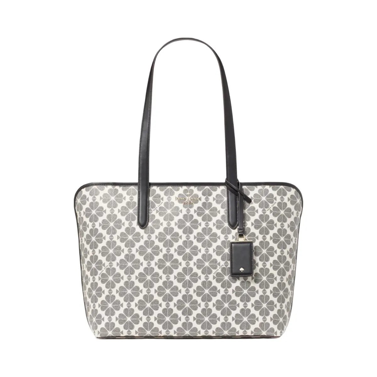 Kate Spade Signature Spade Flower Large Tote Black Multi - HypeFly India View 1