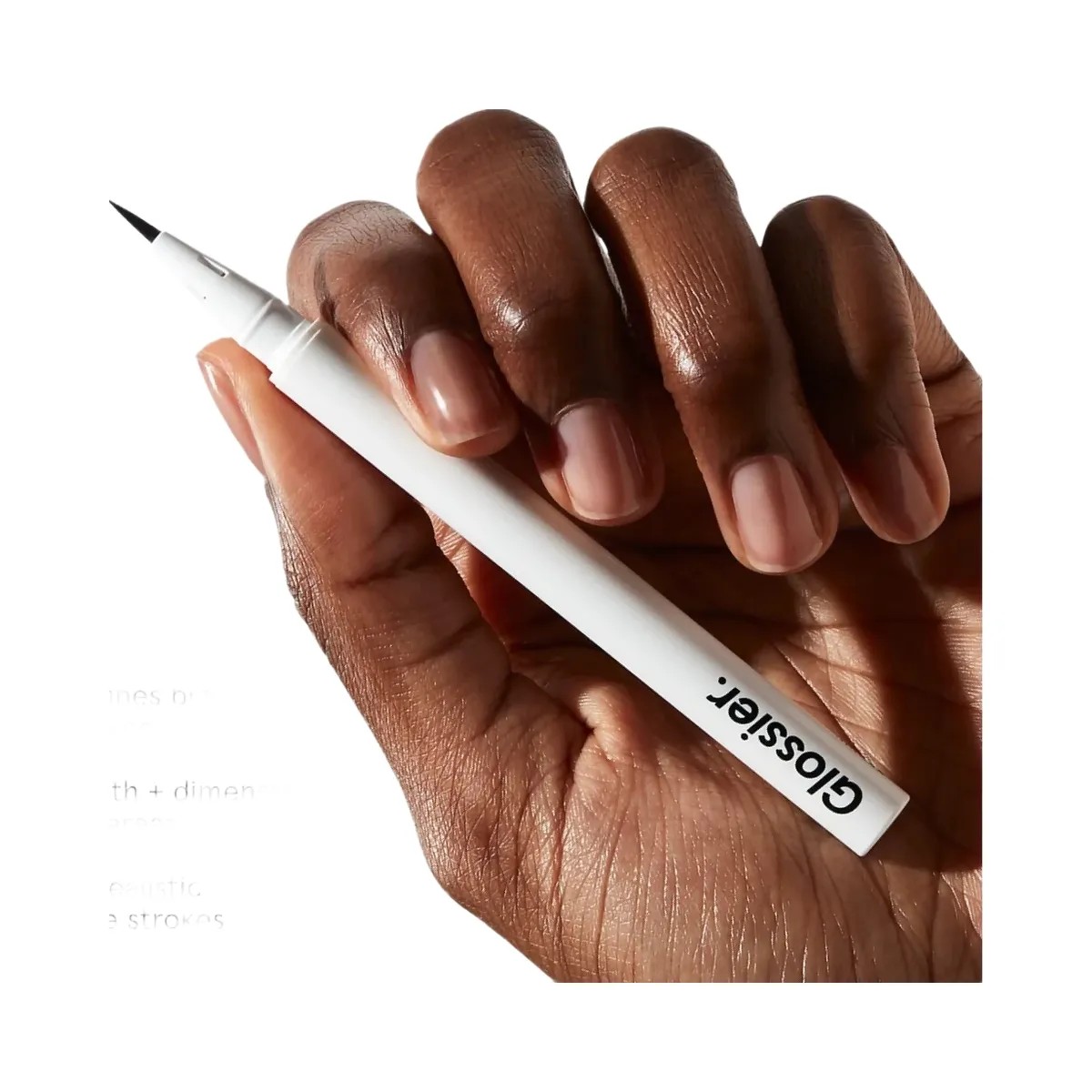 Glossier Brow Flick Microfine Detailing Eyebrow Pen - Brown - HypeFly India View 6