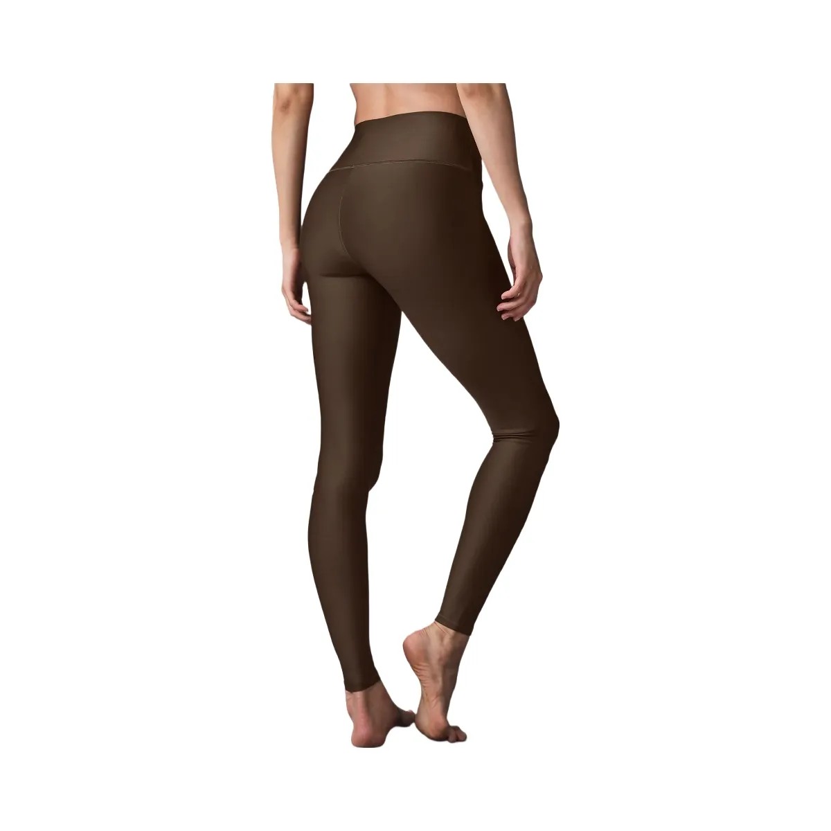Alo Women's High-Waist Airlift Legging - Espresso - HypeFly India View 2