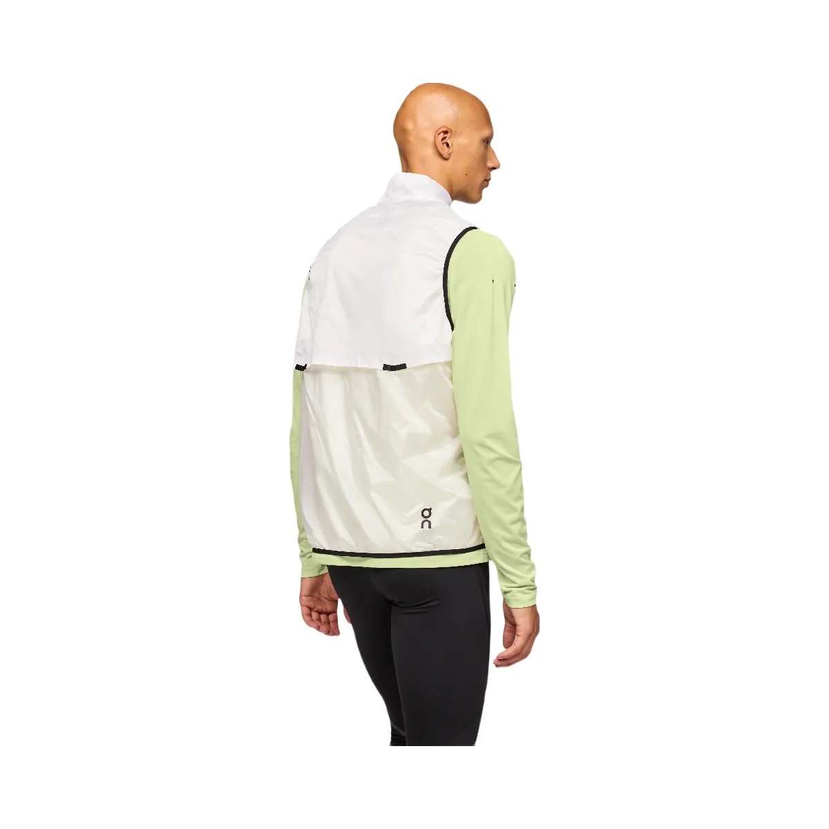 On Weather Vest White | Black - HypeFly India View 3