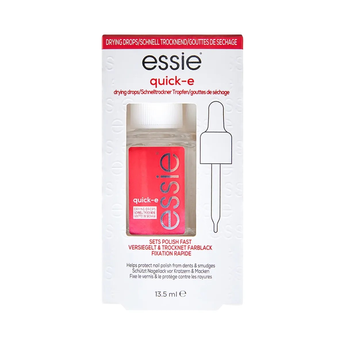 Essie Quick-E Drying Drops - Fast-Drying Nail Polish Finisher - HypeFly India View 3