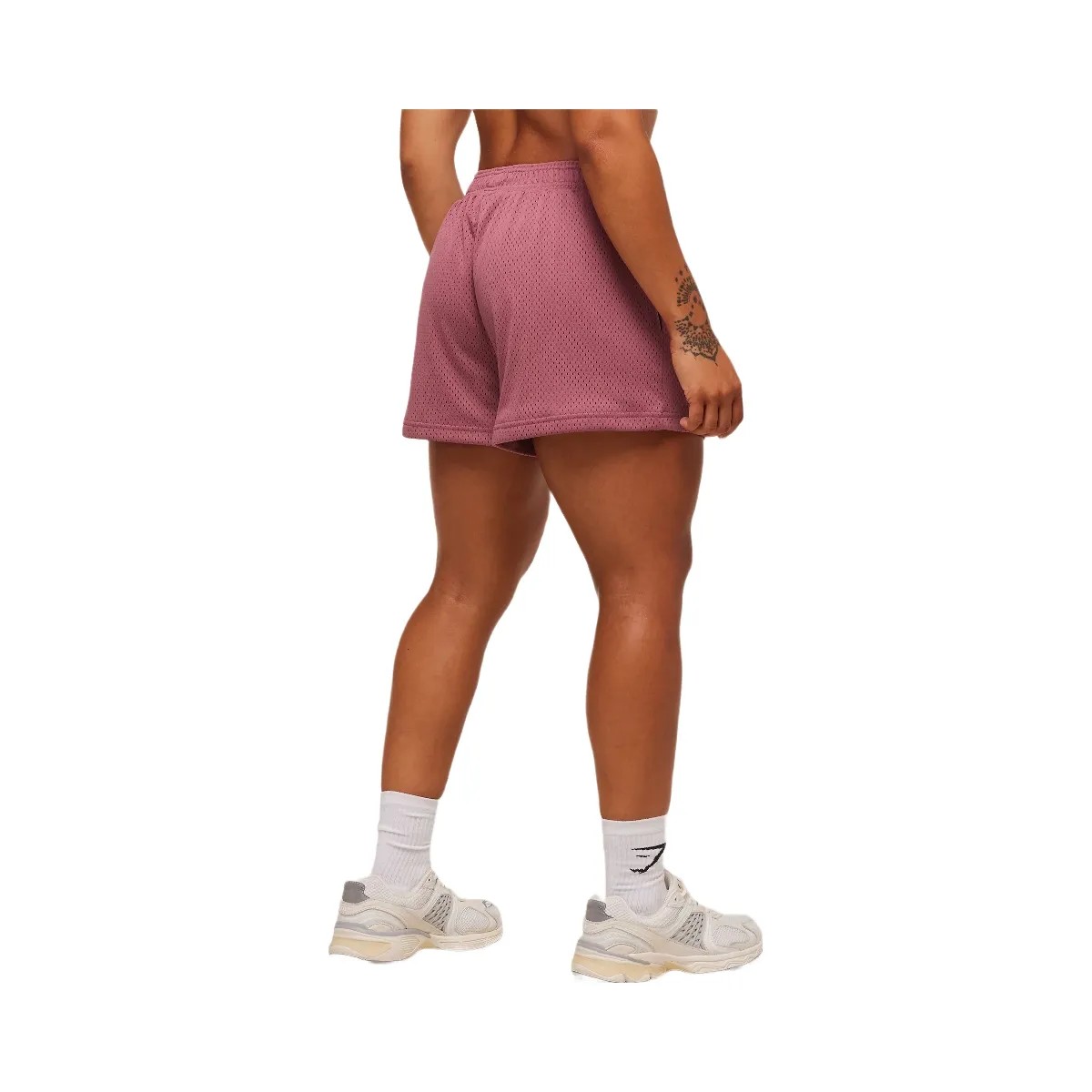 Gymshark Lifting Club Mesh Shorts - Reset Pink - HypeFly India View 2
