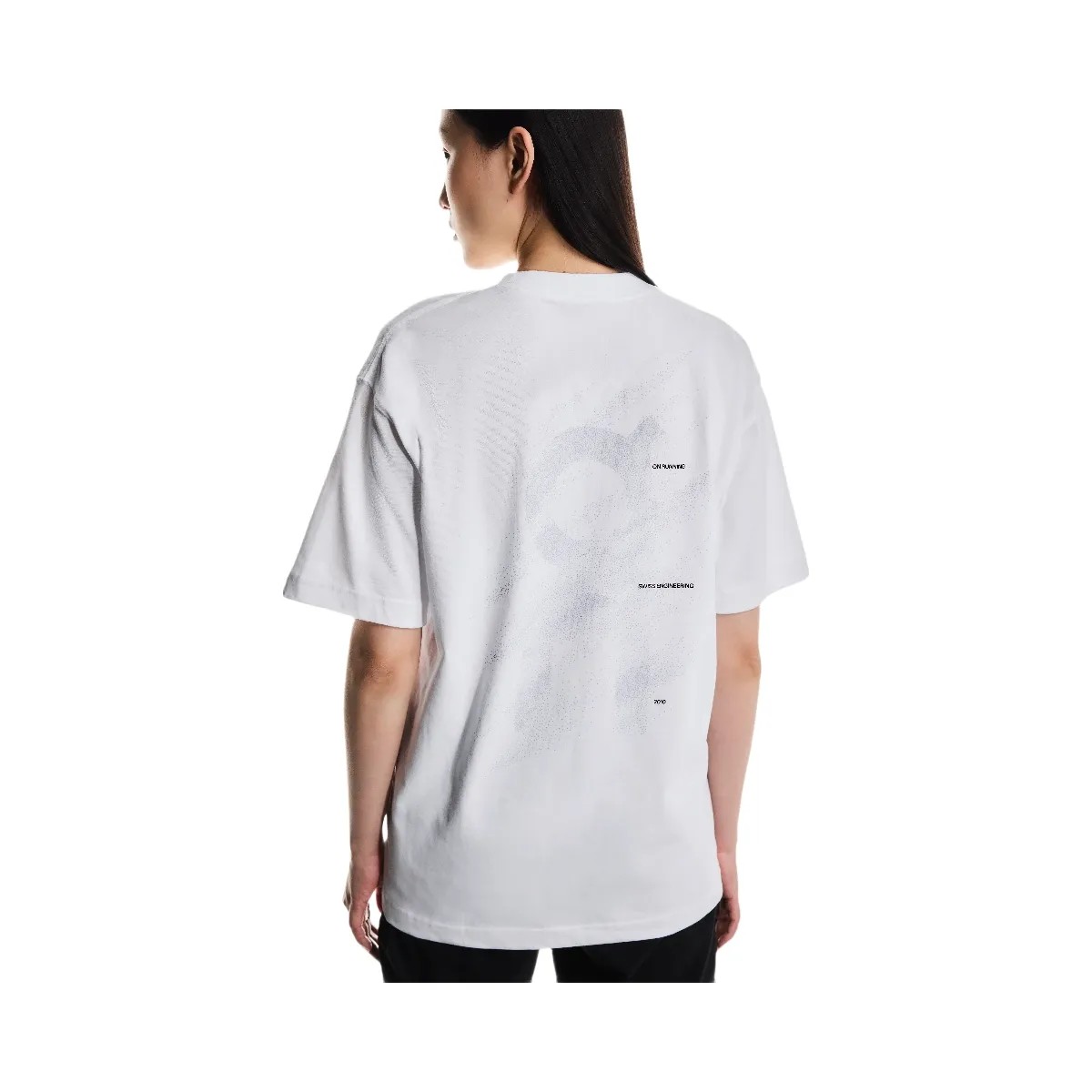 On Club T Graphic White | Blue - HypeFly India View 3