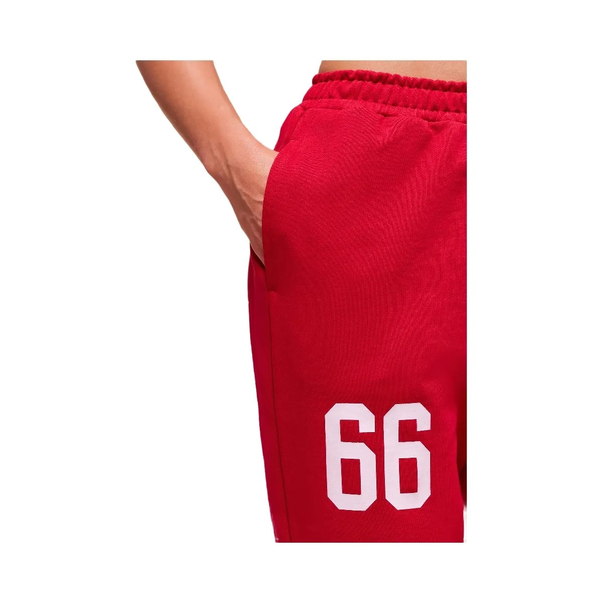 Gymshark Campus Graphic Oversized Jogger - Conditioning Red - HypeFly India View 6