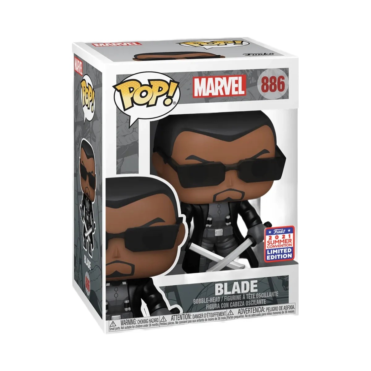 Funko Pop! Marvel BLADE #886 - HypeFly India View 1