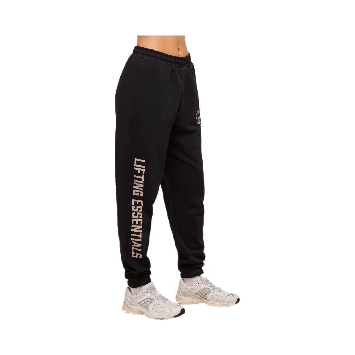 Gymshark Lifting Essentials Joggers - Black - HypeFly India View 3