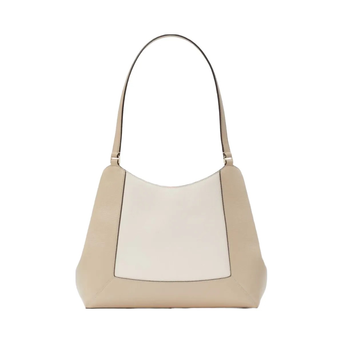 Kate Spade Lena Colorblock Large Triple Compartment Shoulder Bag Light Sand Multi - HypeFly India View 5
