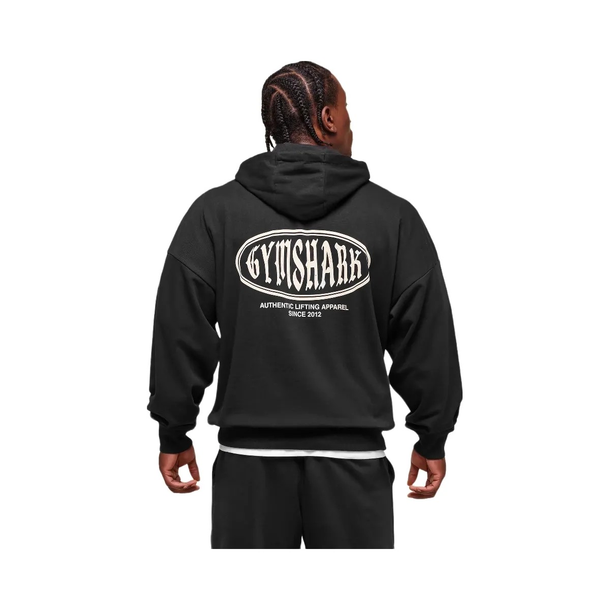 Gymshark Authentic Lifting Apparel Hoodie - Black - HypeFly India View 6