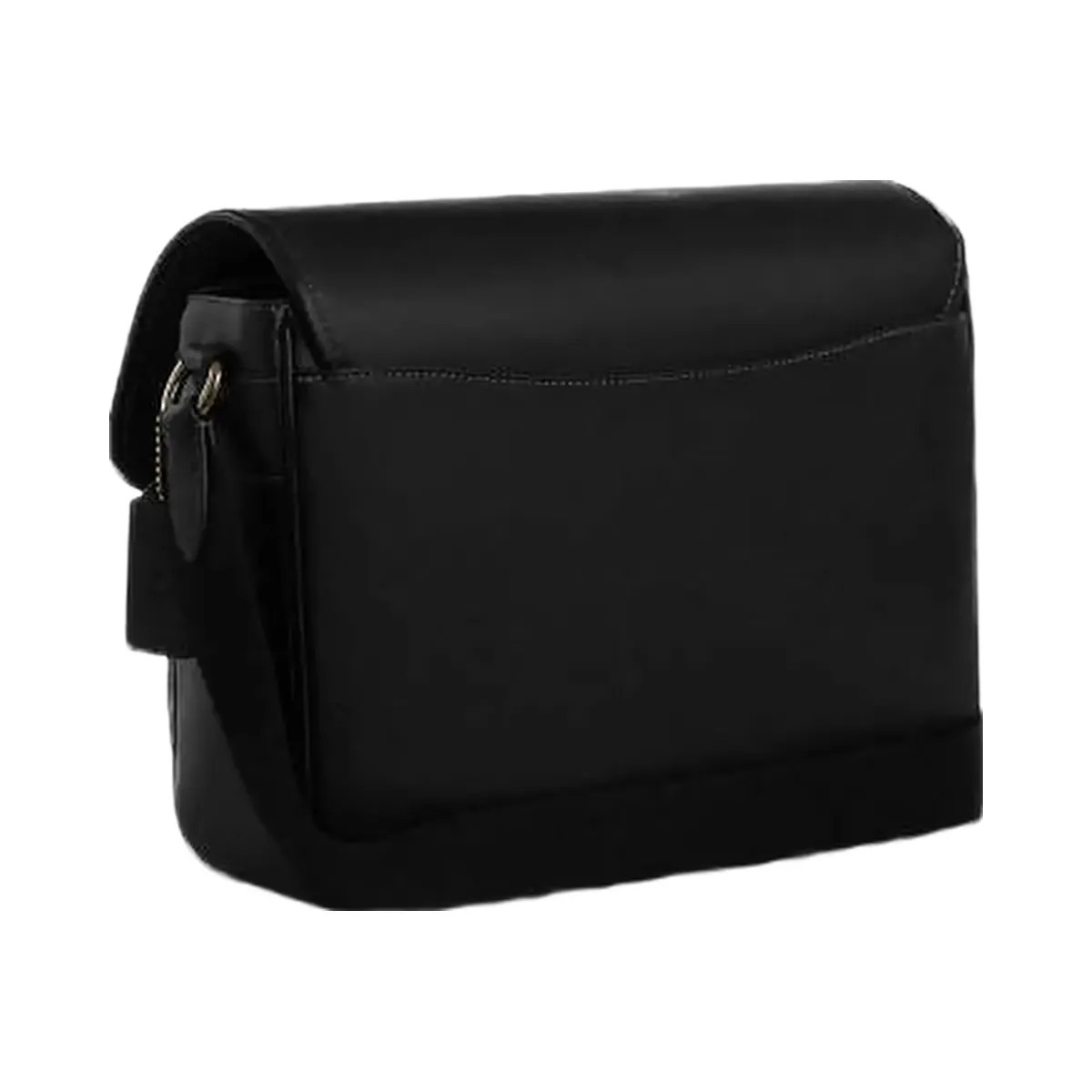 Coach Racer Messenger Bag Smooth Leather-Gunmetal-Black - HypeFly India View 3