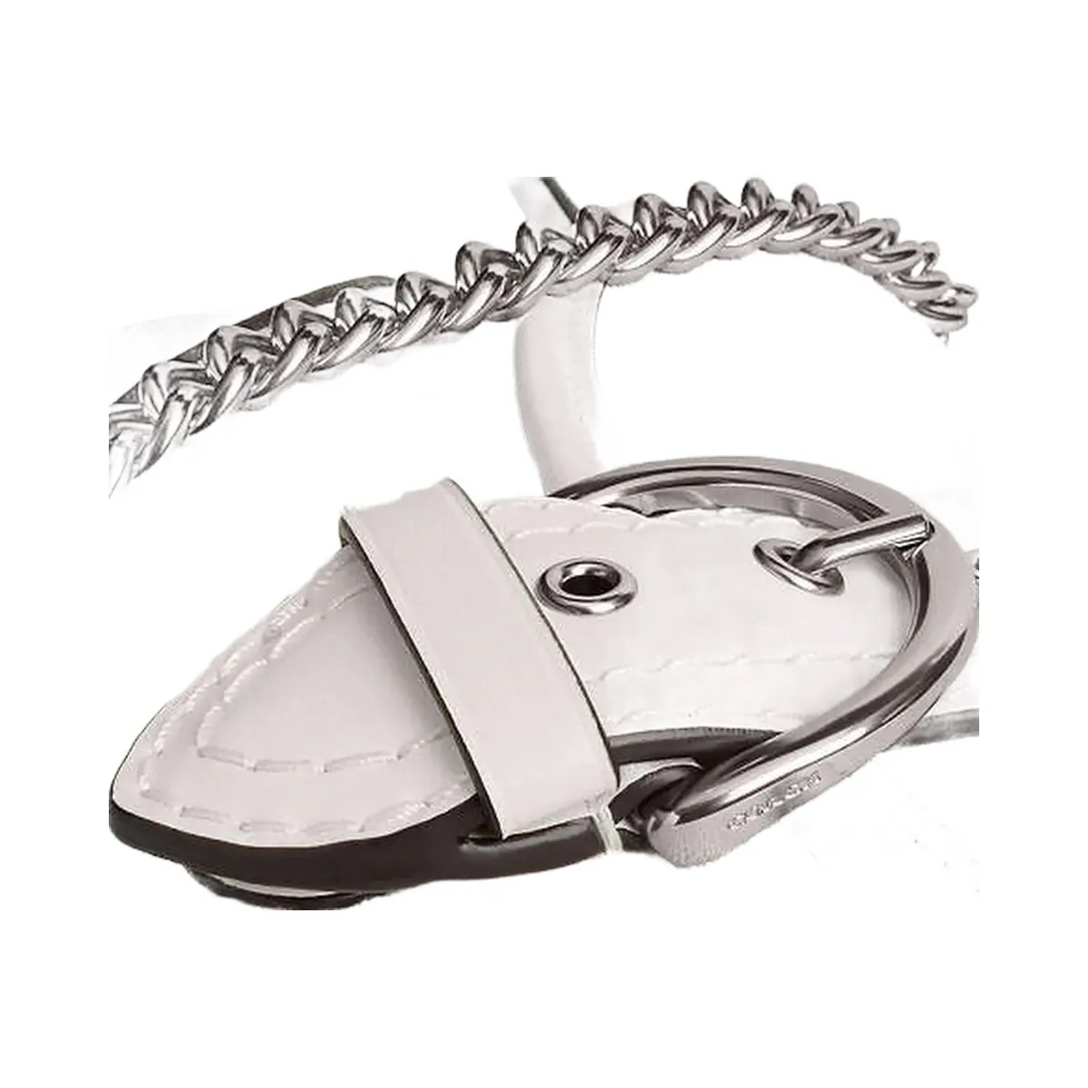 Coach Soho Bag 25 In Signature Jacquard Signature Jacquard-Silver-Cloud Chalk - HypeFly India View 3