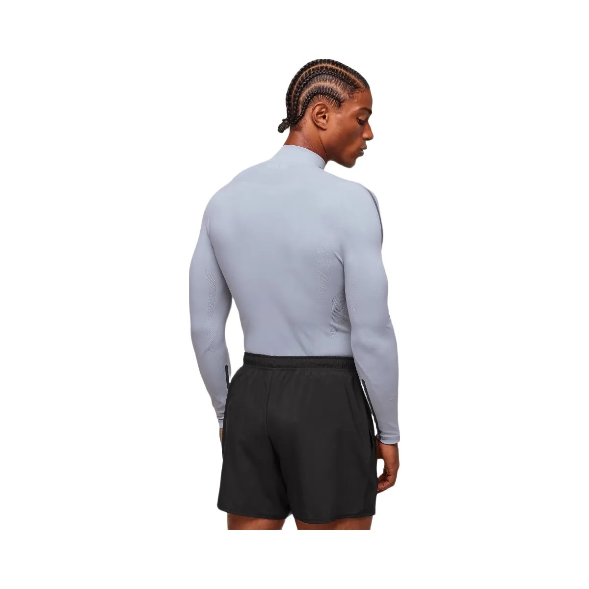 Gymshark everywear Warp Knit 1/4 Zip - Pale Blue - HypeFly India View 2