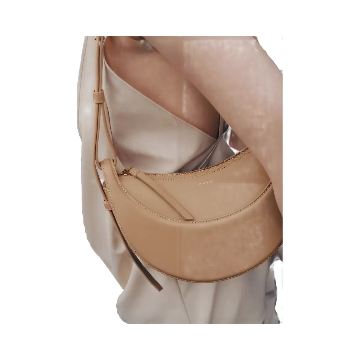 Polene Numero Dix Smooth Beige - HypeFly India View 4