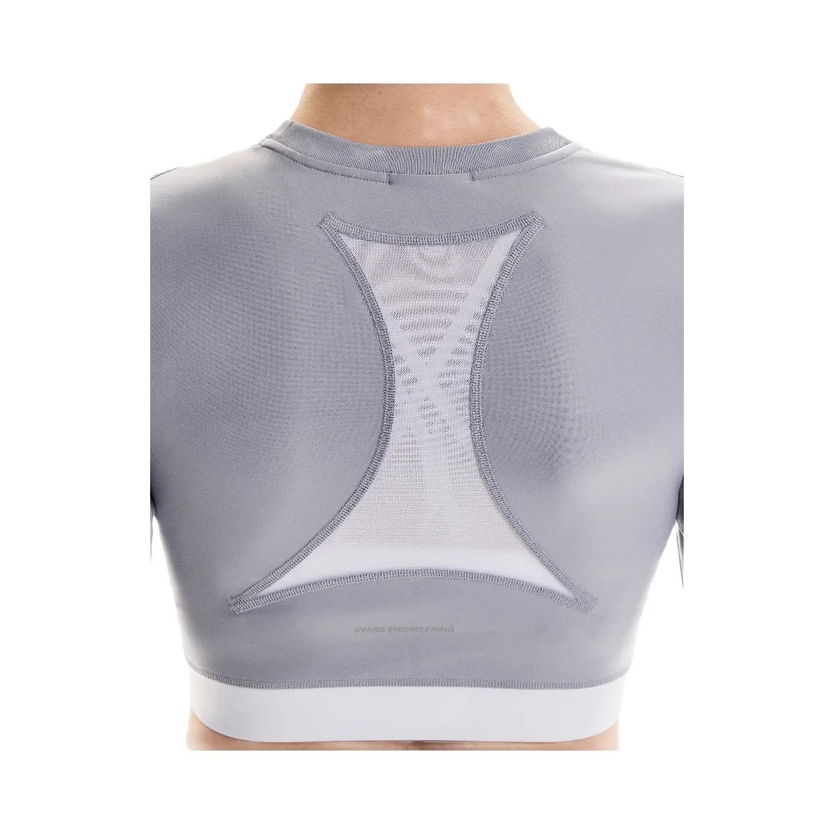 On Train Long Sleeve Crop Lilac  - HypeFly India View 3