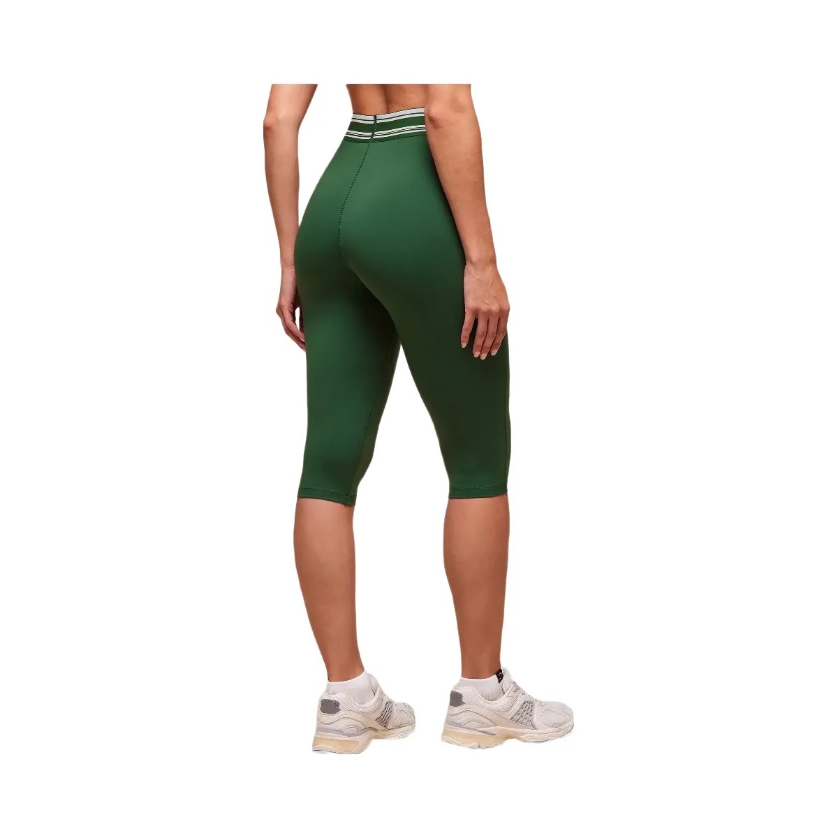 Gymshark Retro Capri Leggings - Classic Green - HypeFly India View 2
