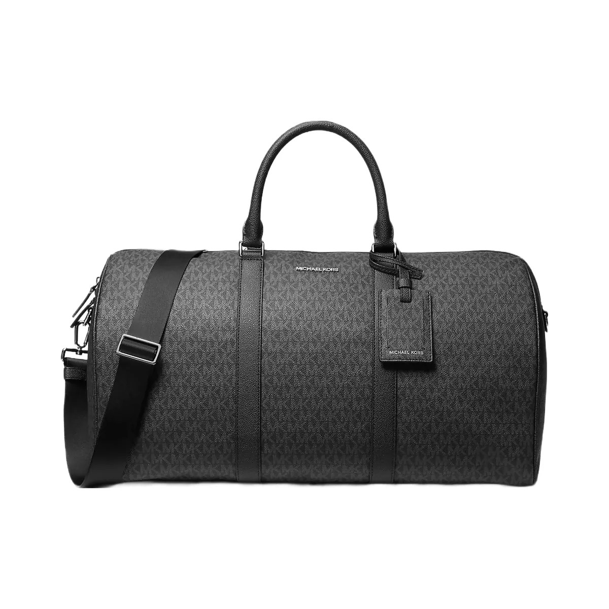 Michael Kors Harrison Logo Weekender Bag Black - HypeFly India View 1