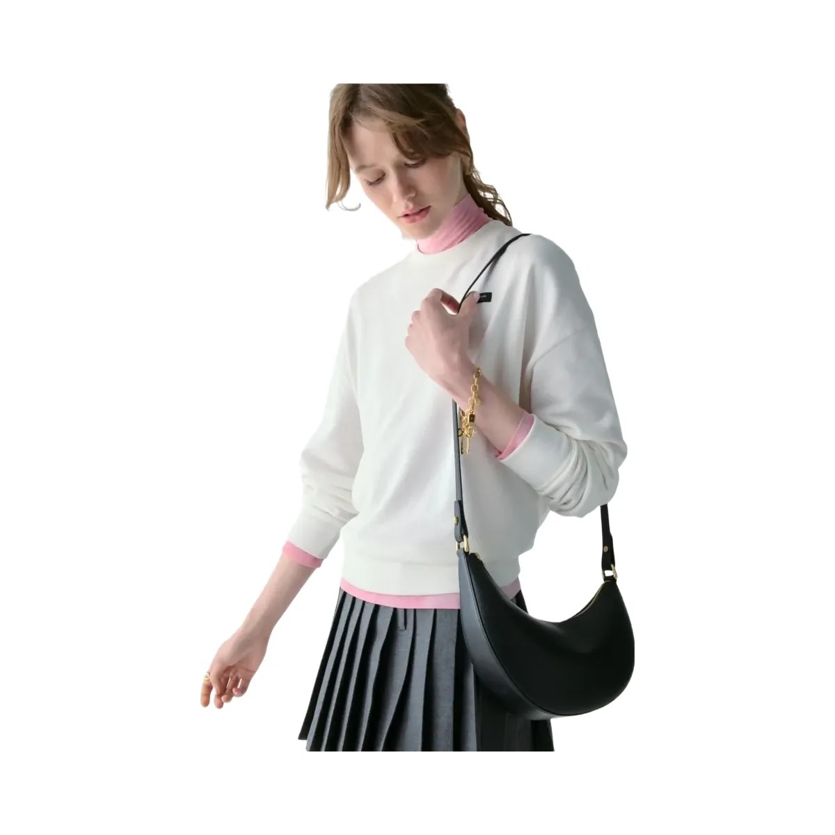 Kate Spade Duo Crossbody Bag Black - HypeFly India View 3